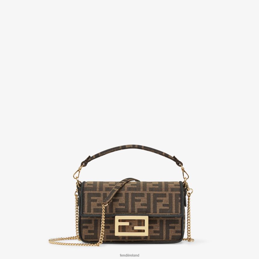 Fendi Women Jacquard FF Fabric Bag R06TFR514 Accessories Brown