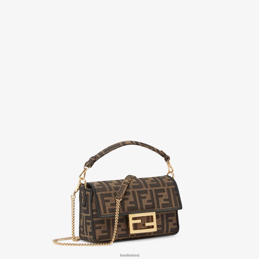 Fendi Women Jacquard FF Fabric Bag R06TFR514 Accessories Brown