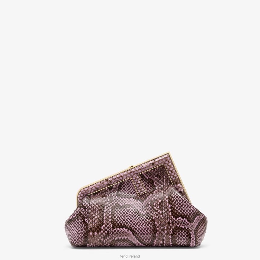 Fendi Women Lilac Python Bag R06TFR902 Accessories Purple