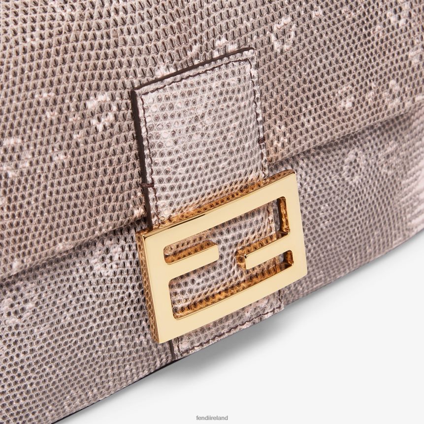 Fendi Women Lizard Leather Re-Edition Bag R06TFR892 Accessories Pink
