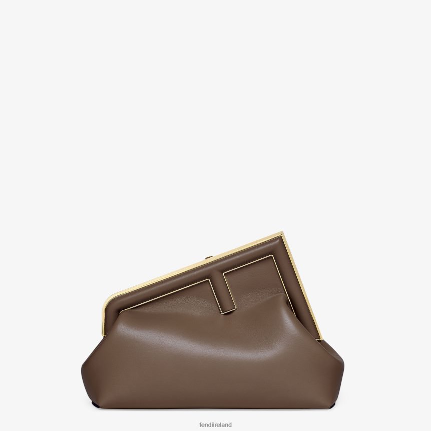 Fendi Women Midi Leather Bag R06TFR766 Accessories Brown