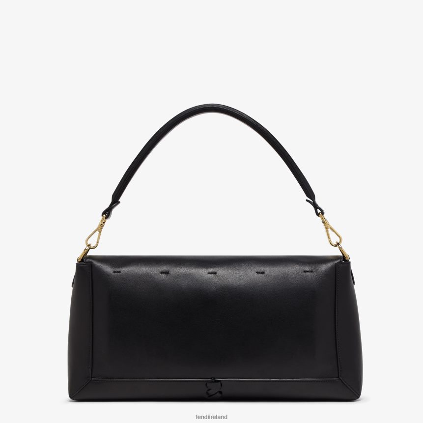 Fendi Women Nappa-Leather Bag With Matching Threading R06TFR563 Accessories Black