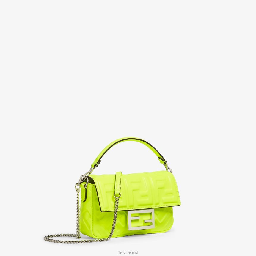 Fendi Women Neon Nappa Leather Bag R06TFR664 Accessories Yellow R06TFR664 Iconic Chic Clothing Fendi Ireland Fendi t shirt is to complement your wardrobe and make a statement wherever you go