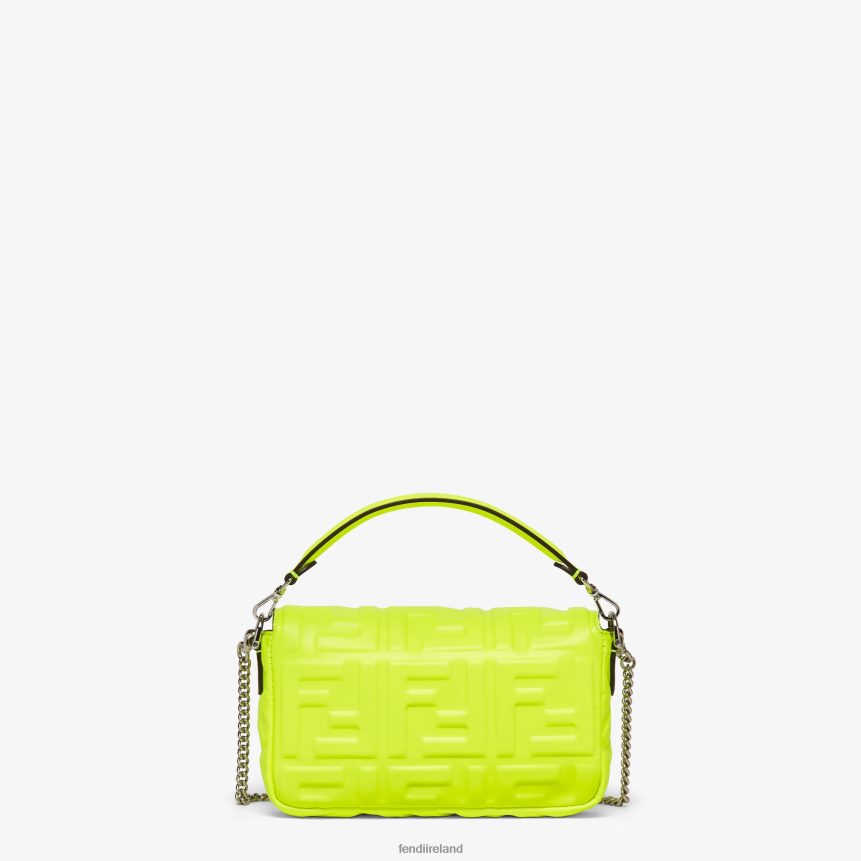 Fendi Women Neon Nappa Leather Bag R06TFR664 Accessories Yellow R06TFR664 Iconic Chic Clothing Fendi Ireland Fendi t shirt is to complement your wardrobe and make a statement wherever you go