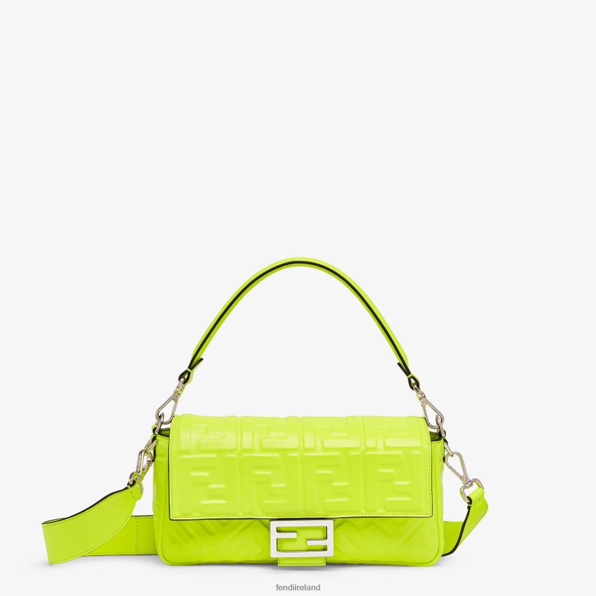 Fendi Women Neon Nappa Leather Bag R06TFR665 Accessories Yellow