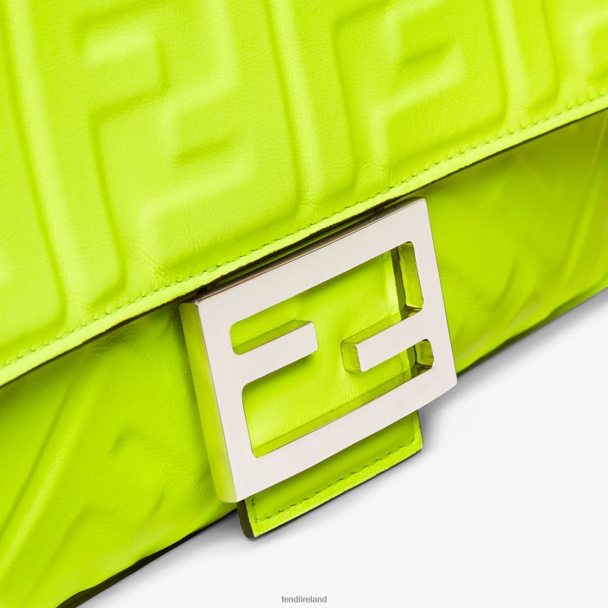 Fendi Women Neon Nappa Leather Bag R06TFR665 Accessories Yellow