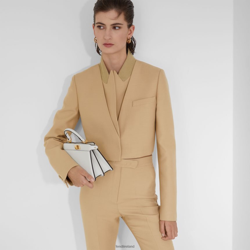 Fendi Women Padded Nappa Leather Bag R06TFR910 Accessories White