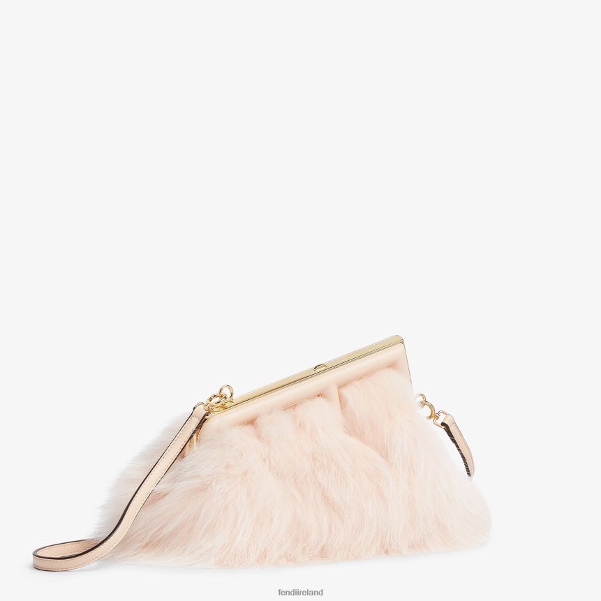 Fendi Women Pale Fox Fur Bag R06TFR855 Accessories Pink