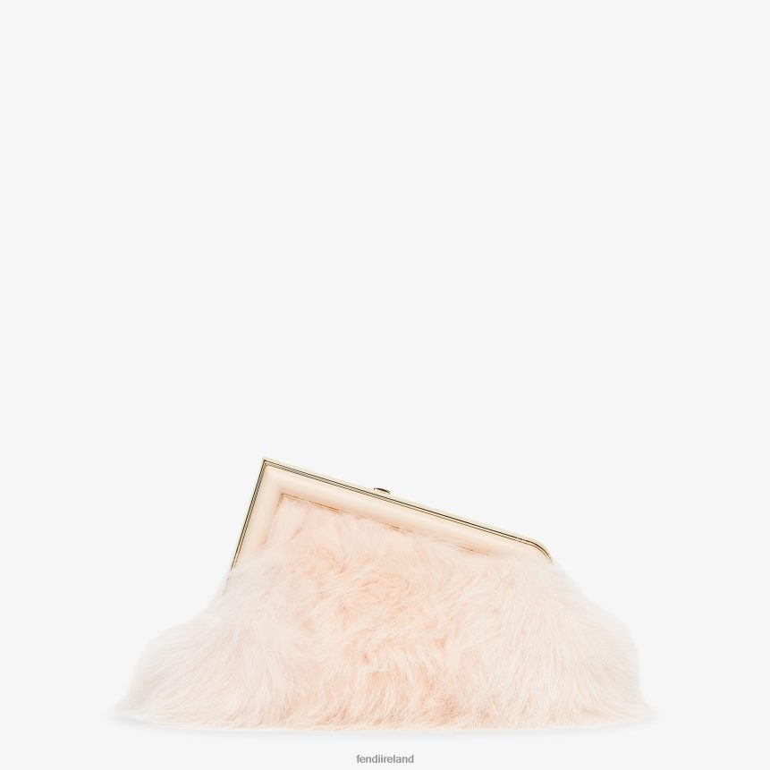 Fendi Women Pale Fox Fur Bag R06TFR855 Accessories Pink