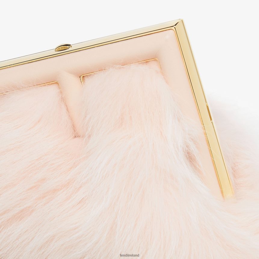 Fendi Women Pale Fox Fur Bag R06TFR855 Accessories Pink