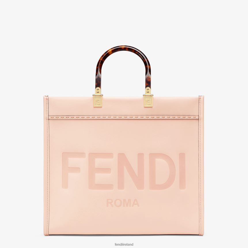 Fendi Women Pale Leather Shopper R06TFR863 Accessories Pink
