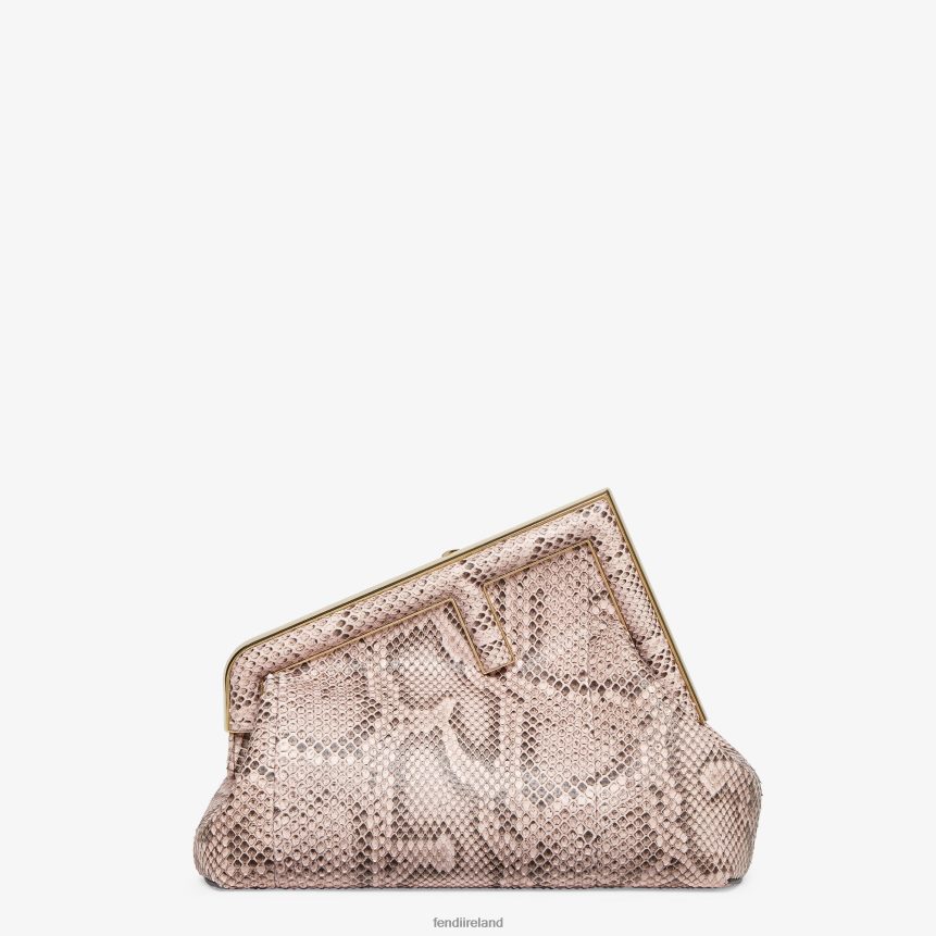Fendi Women Powder Python Leather Bag R06TFR790 Accessories Pink