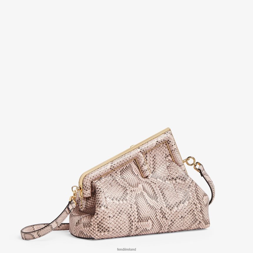 Fendi Women Powder Python Leather Bag R06TFR790 Accessories Pink