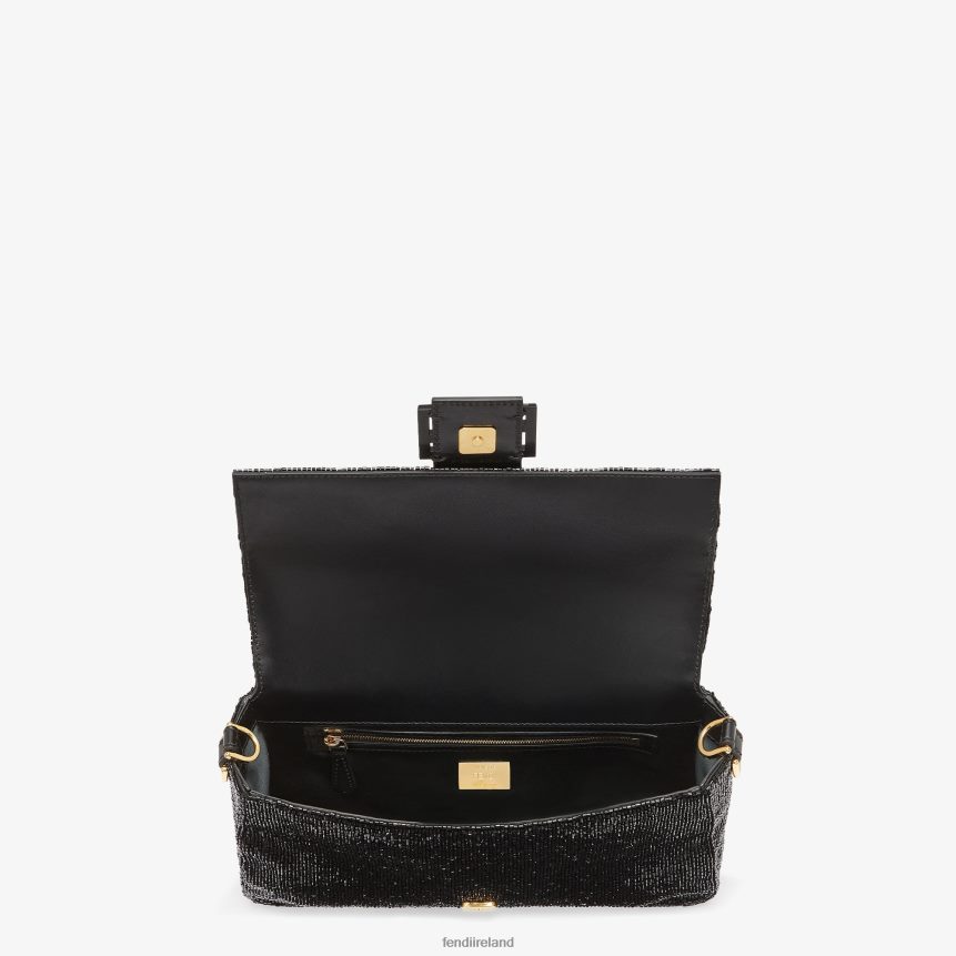 Fendi Women Re-Edition Bag In Beads R06TFR783 Accessories Black