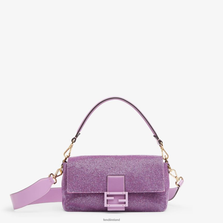 Fendi Women Re-Edition Bag In Lilac Beads R06TFR794 Accessories Purple