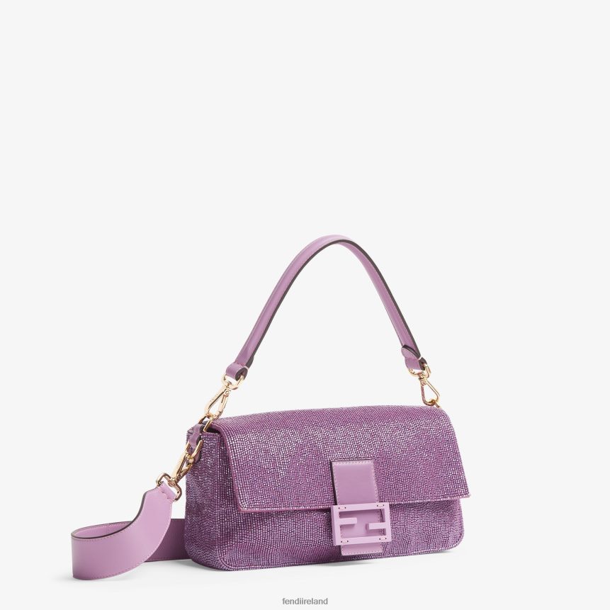 Fendi Women Re-Edition Bag In Lilac Beads R06TFR794 Accessories Purple