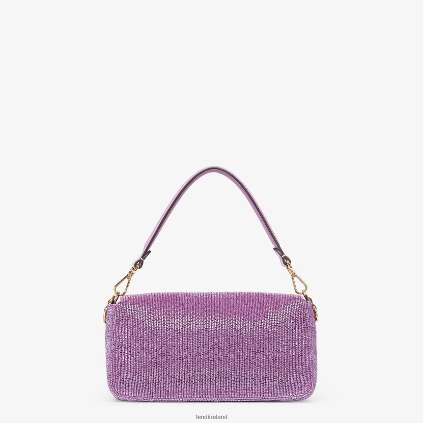 Fendi Women Re-Edition Bag In Lilac Beads R06TFR794 Accessories Purple