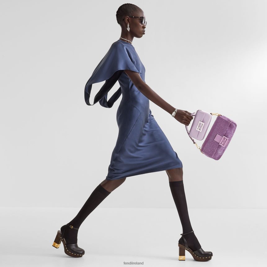 Fendi Women Re-Edition Bag In Lilac Beads R06TFR794 Accessories Purple