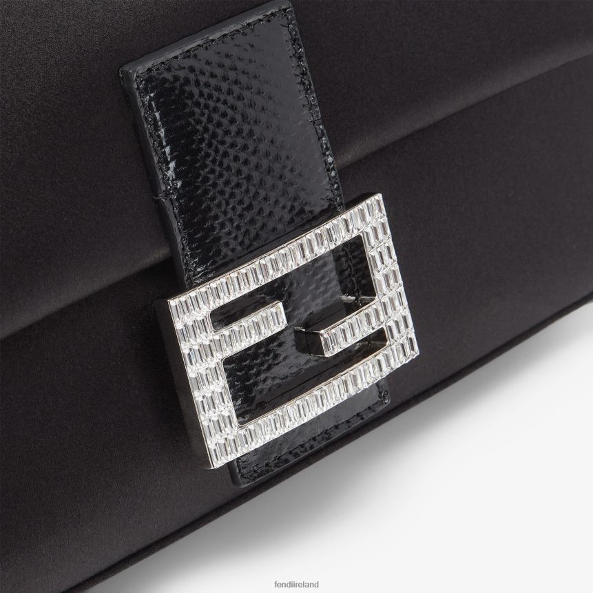 Fendi Women Re-Edition Bag In Satin R06TFR784 Accessories Black