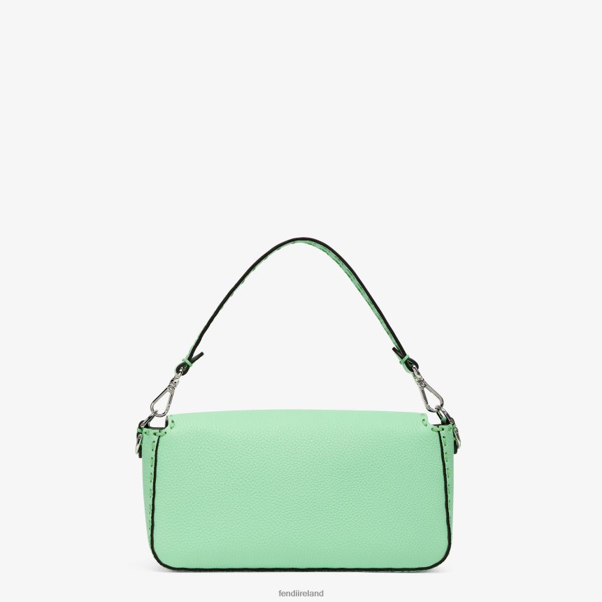 Fendi Women Selleria Bag With Oversize Topstitching R06TFR712 Accessories Green