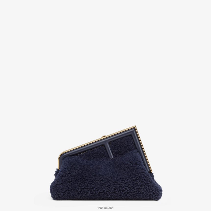 Fendi Women Sheepskin Bag R06TFR834 Accessories Blue