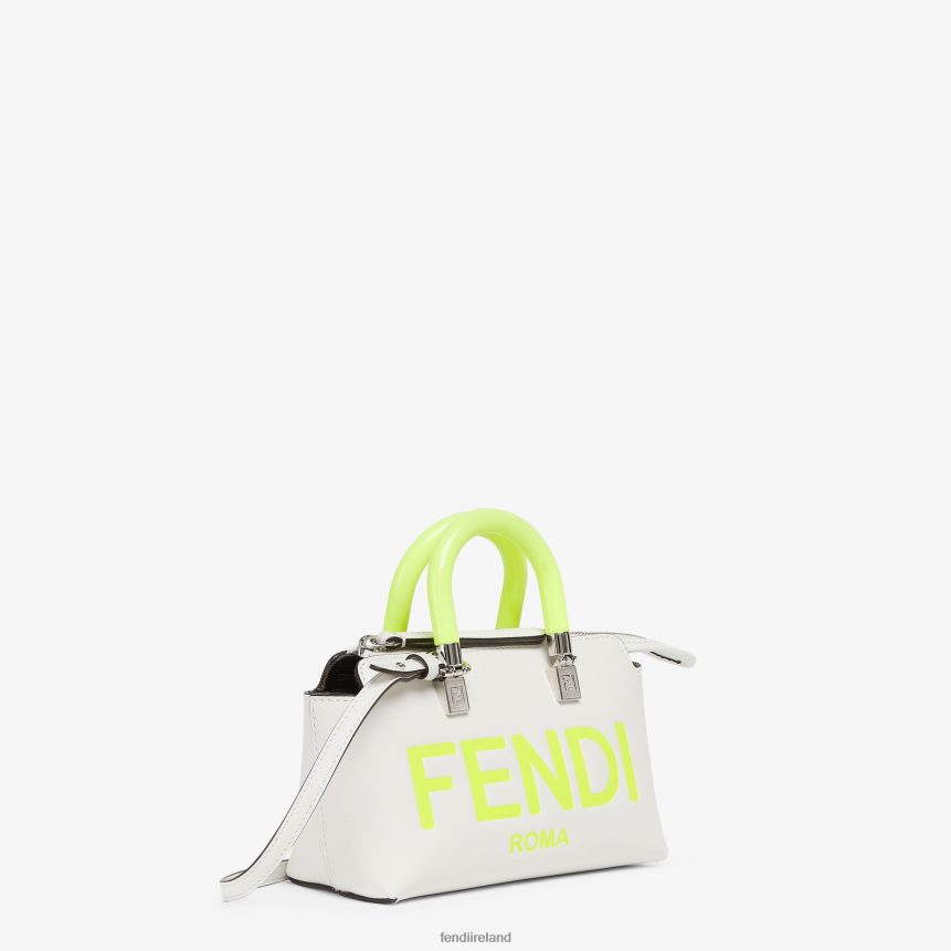 Fendi Women Small Leather Boston Bag R06TFR696 Accessories White