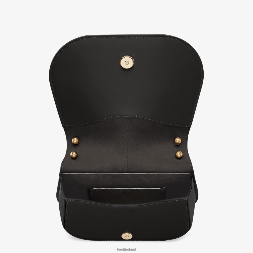 Fendi Women Smooth And Full-Grain Leather Bag R06TFR520 Accessories Black