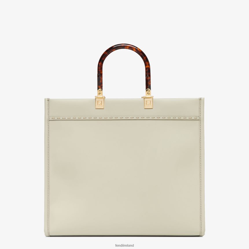 Fendi Women Sunshine Medium Leather Shopper R06TFR724 Accessories Green