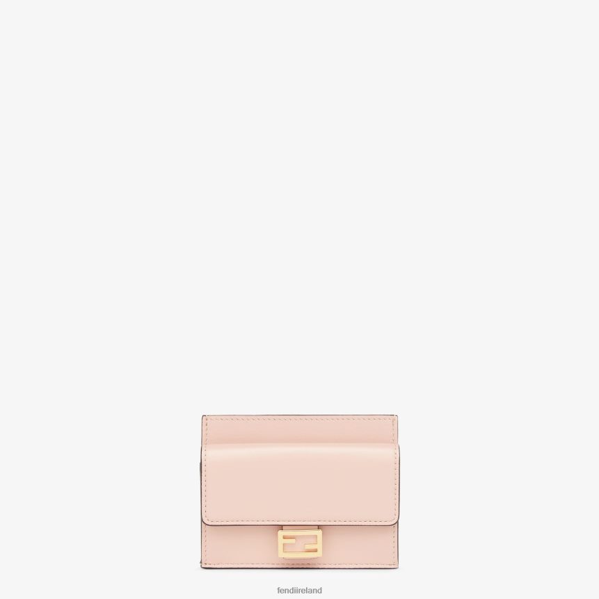 Fendi Women FF Nappa Leather Card Holder R06TFR1523 Accessories Pink