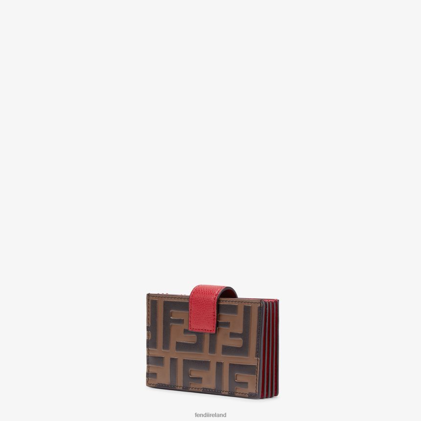 Fendi Women Leather Gusseted Card Holder R06TFR1598 Accessories Red R06TFR1598 Iconic Chic Clothing Fendi Ireland Fendi t shirt is to complement your wardrobe and make a statement wherever you go