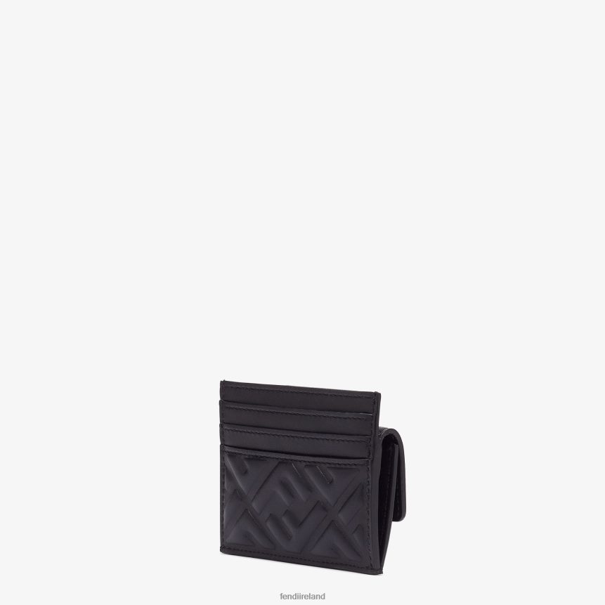 Fendi Women Nappa Leather Card Holder R06TFR1426 Accessories Black