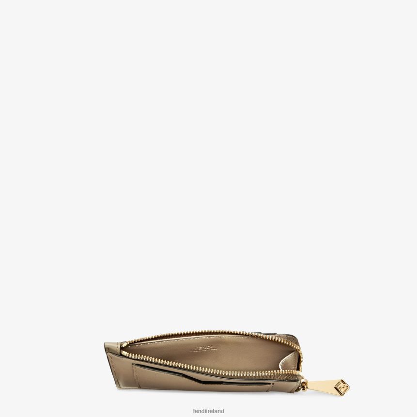 Fendi Women Two-Tone And Dove Leather Card Holder R06TFR1509 Accessories White