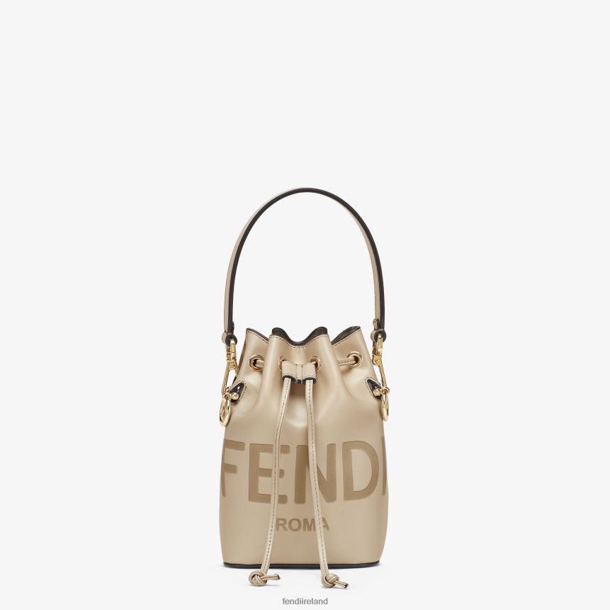 Fendi Women Dove-Leather Mini-Bag R06TFR827 Accessories Beige