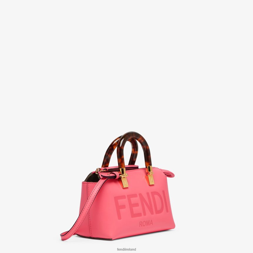 Fendi Women Leather Small Boston Bag R06TFR717 Accessories Pink