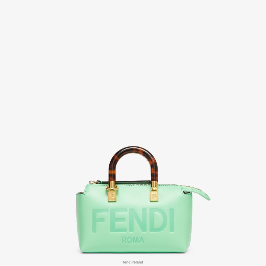 Fendi Women Leather Small Boston Bag R06TFR722 Accessories Green