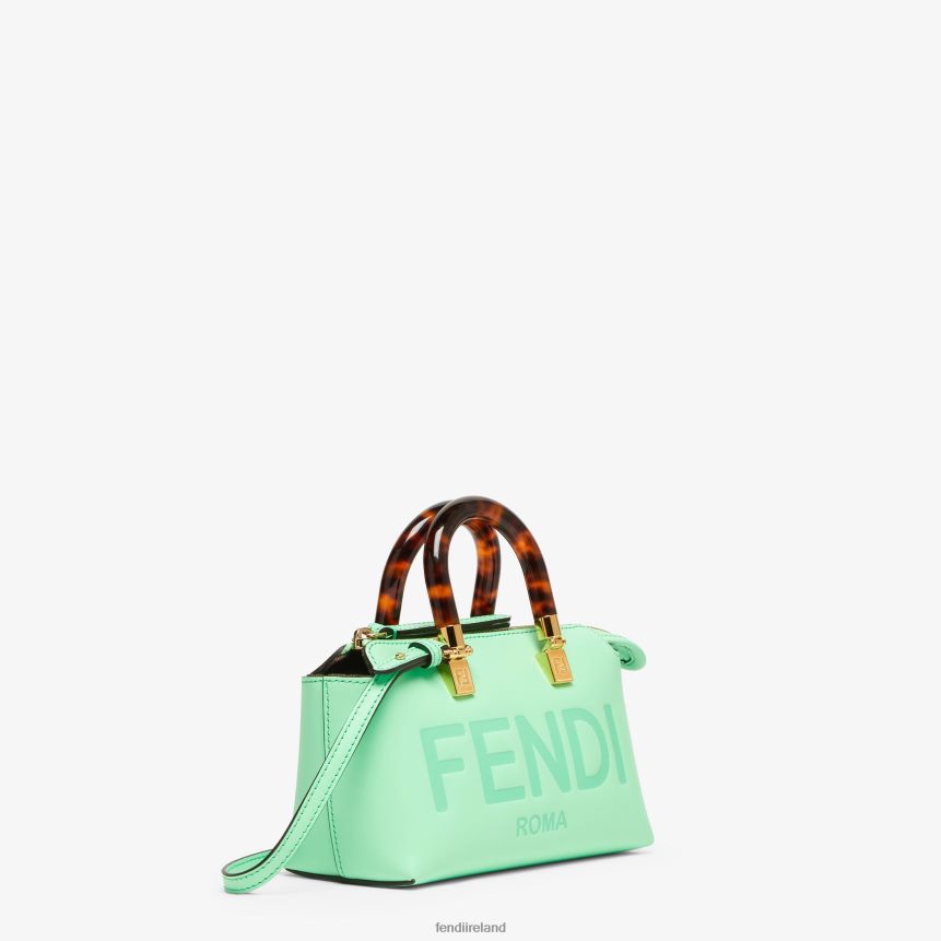 Fendi Women Leather Small Boston Bag R06TFR722 Accessories Green