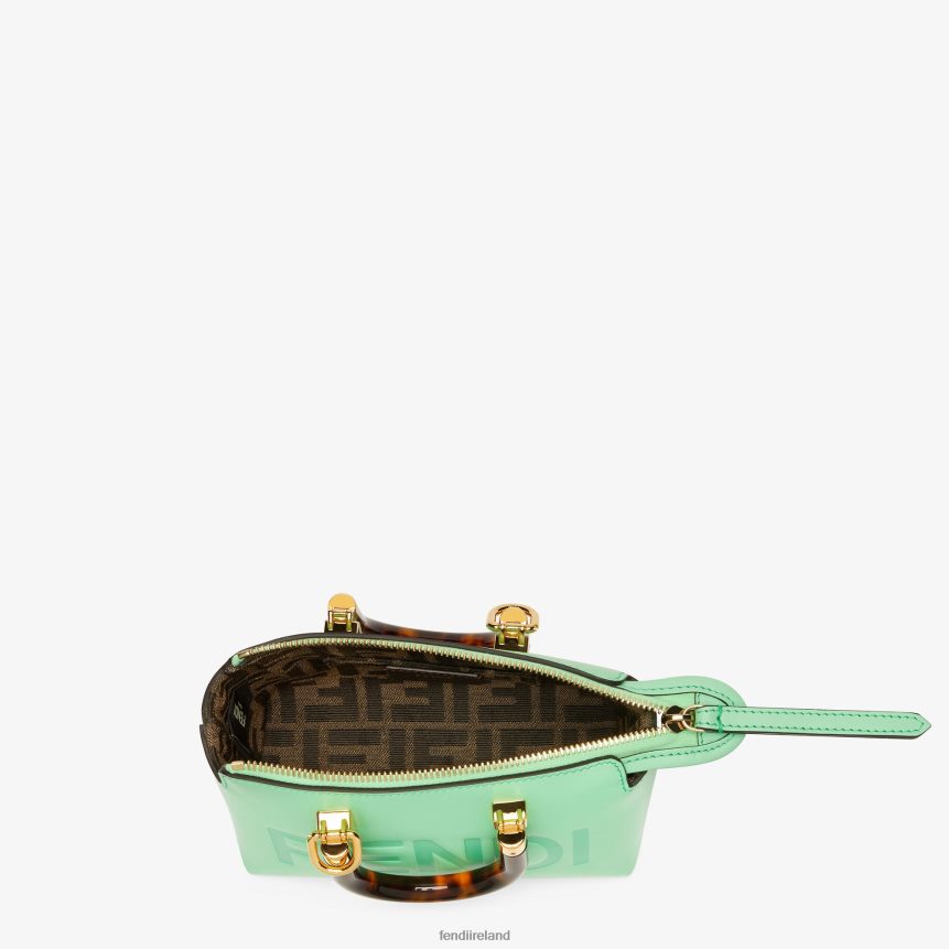 Fendi Women Leather Small Boston Bag R06TFR722 Accessories Green