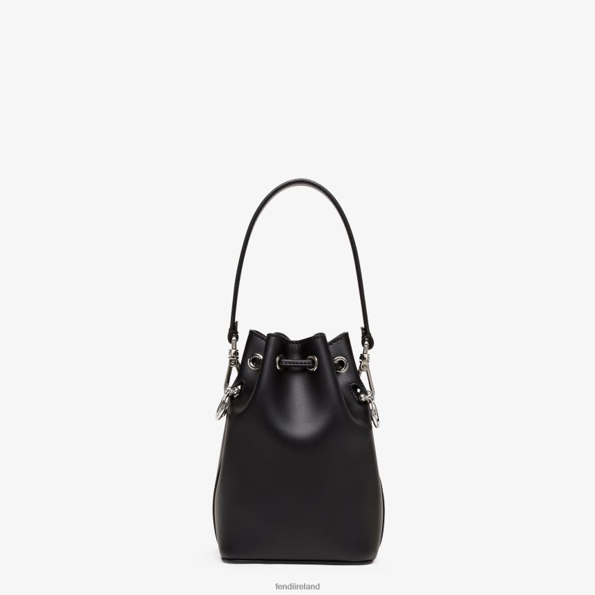 Fendi Women Mon Tresor Leather Mini-Bag R06TFR679 Accessories Black