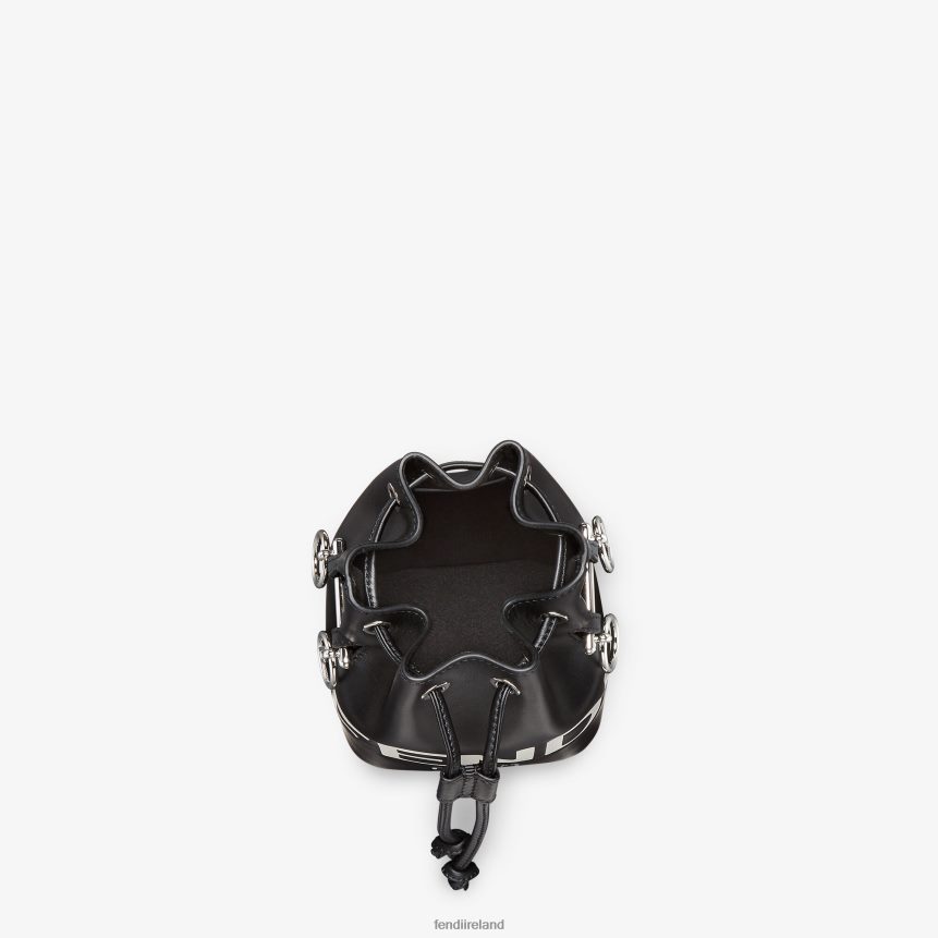 Fendi Women Mon Tresor Leather Mini-Bag R06TFR679 Accessories Black