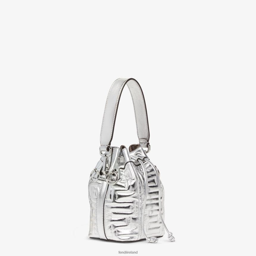 Fendi Women Quilted Leather By Marc Jacobs Mini-Bag R06TFR690 Accessories Silver