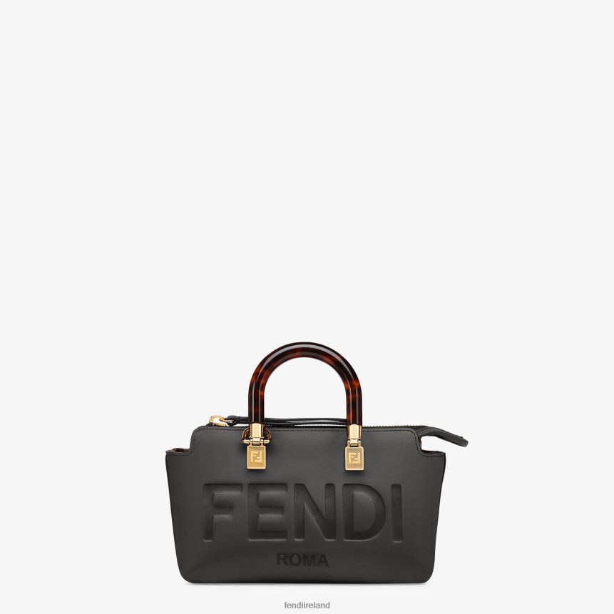 Fendi Women Small Leather Boston Bag R06TFR684 Accessories Black