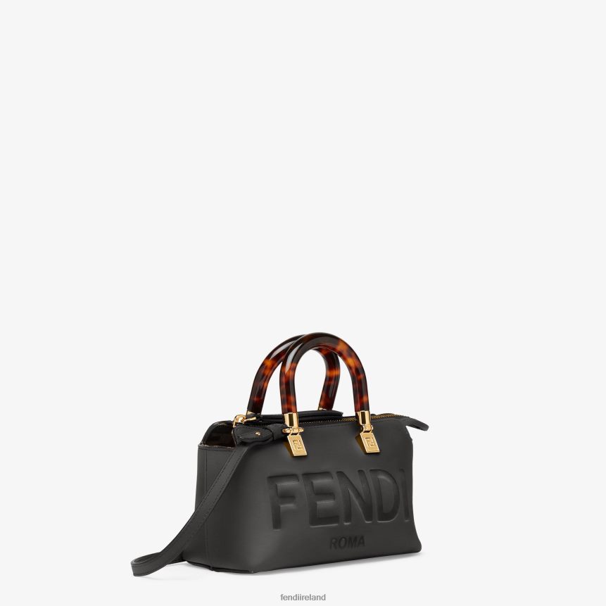 Fendi Women Small Leather Boston Bag R06TFR684 Accessories Black