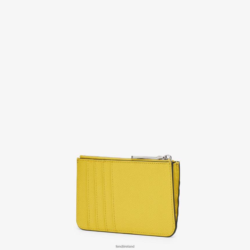 Fendi Women Key Case Leather Pouch R06TFR1579 Accessories Brown