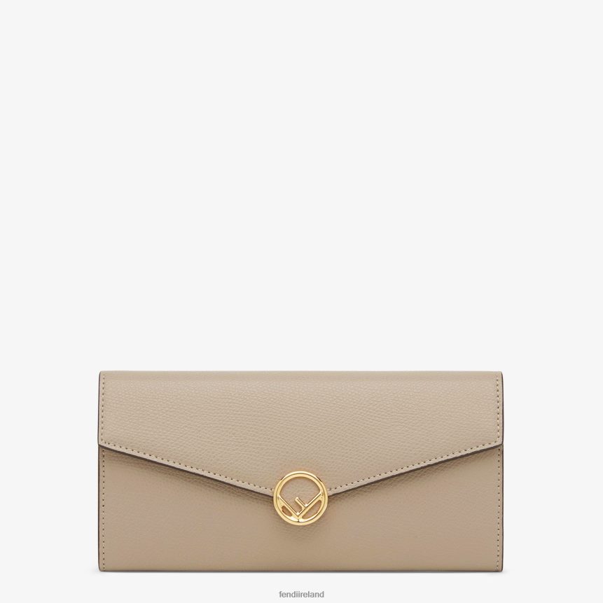 Fendi Women Continental Leather Wallet R06TFR1449 Accessories Brown