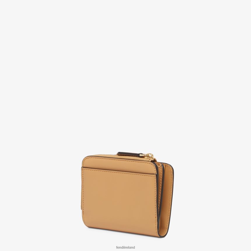 Fendi Women FF Diamonds Leather Wallet R06TFR1507 Accessories Brown