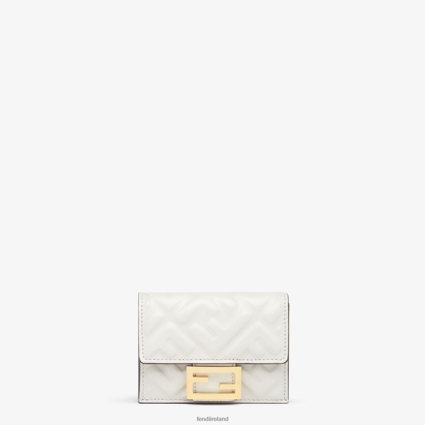 Fendi Women FF Nappa Leather Wallet R06TFR1524 Accessories White