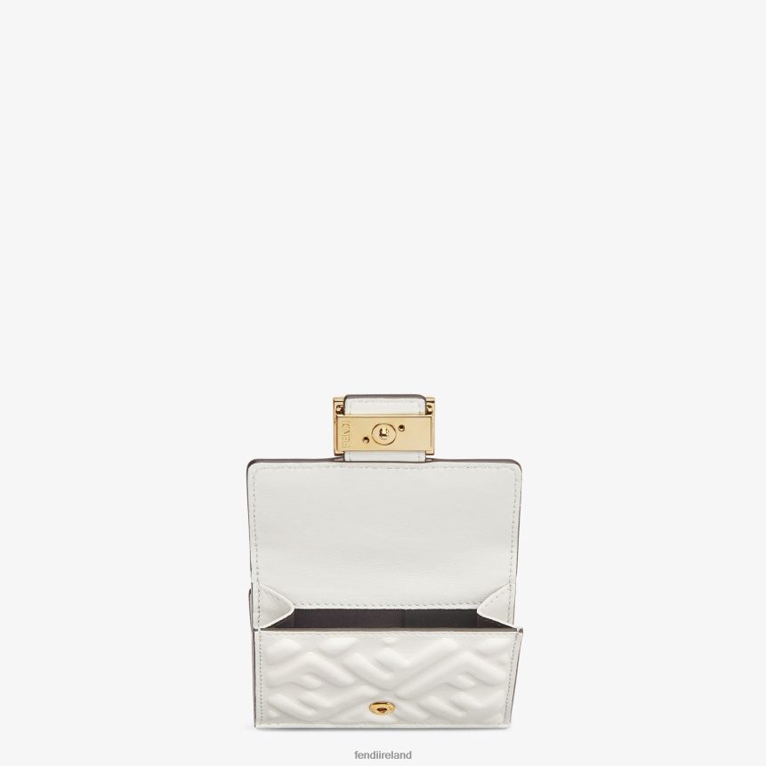 Fendi Women FF Nappa Leather Wallet R06TFR1524 Accessories White