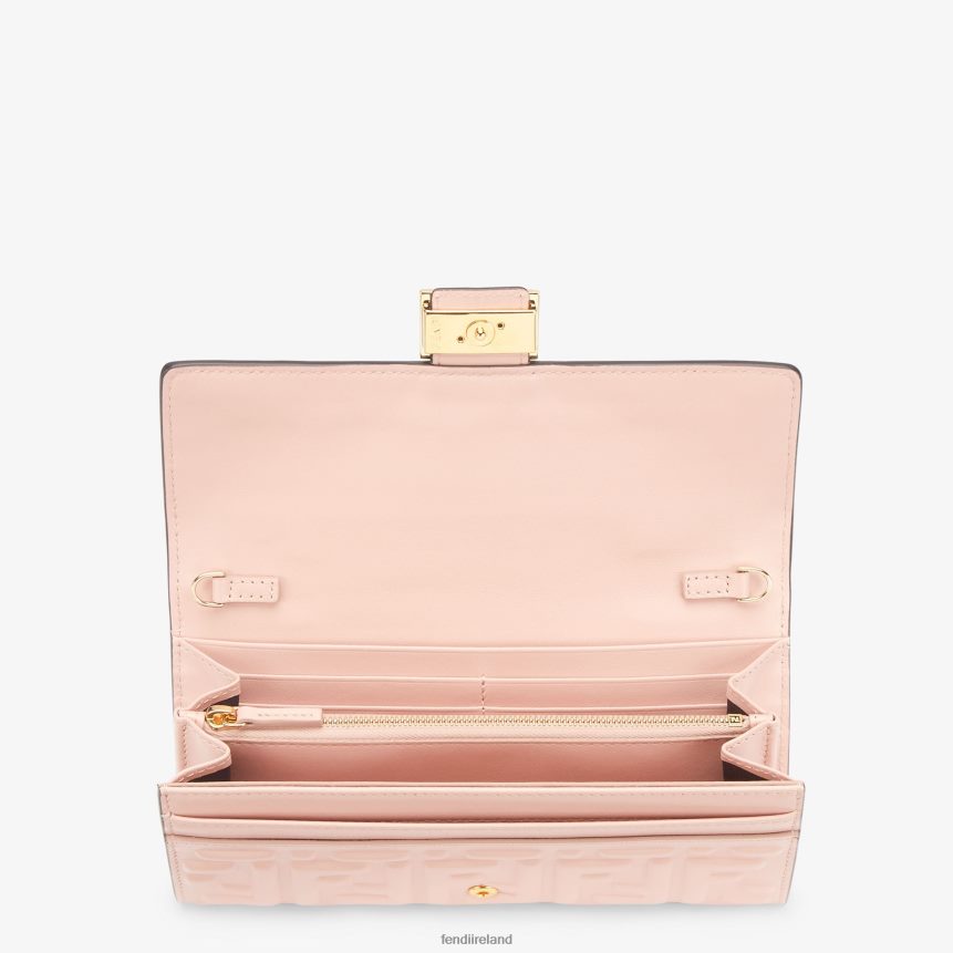 Fendi Women FF Nappa Leather Wallet R06TFR1526 Accessories Pink