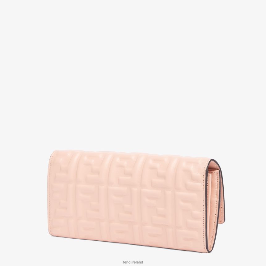 Fendi Women FF Nappa Leather Wallet R06TFR1527 Accessories Pink