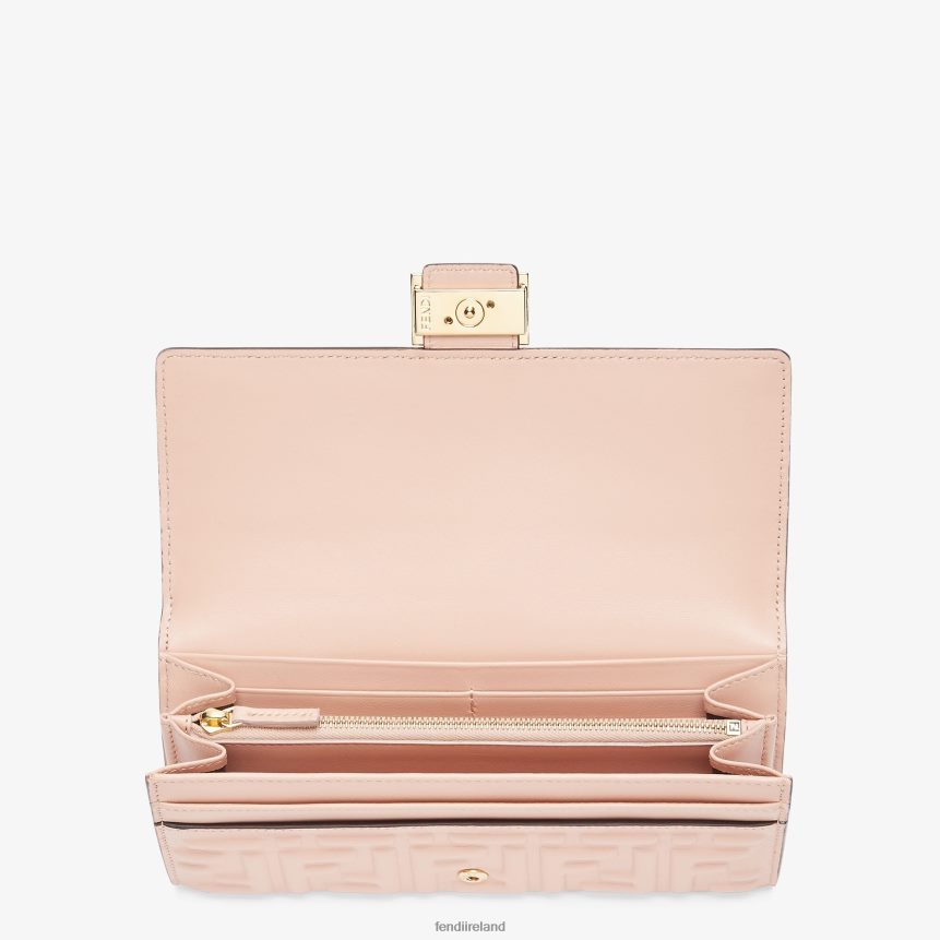 Fendi Women FF Nappa Leather Wallet R06TFR1527 Accessories Pink